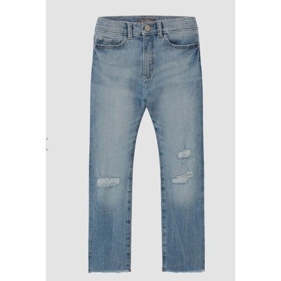 DL1961 Other - Emie High Rise Teen kids Straight Jeans DL1961 Droplet Distressed Size 14 $69
